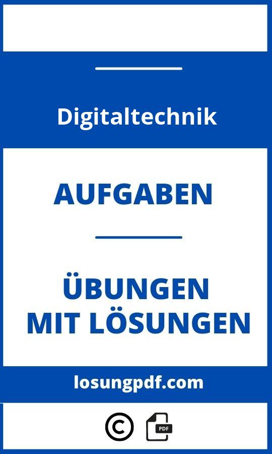 Digitaltechnik Übungen Mit Lösungen